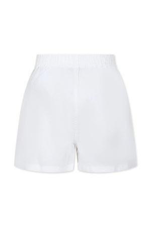 white linen shorts ERMANNO SCERVINO KIDS | SFBE012CLC006B000